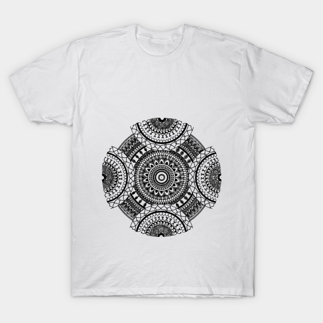 The Quarter mandala by designsbygulmohar